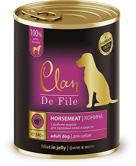 CLAN De File консервы для собак 