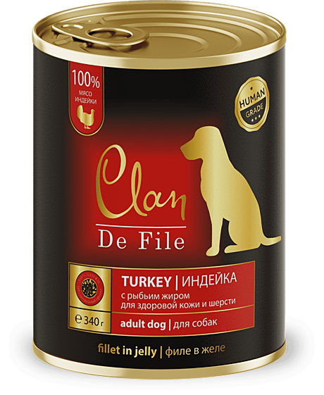 CLAN De File консервы для собак 