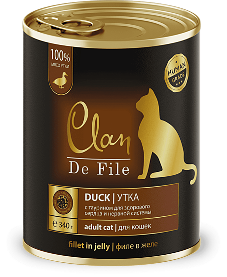 CLAN De File консервы для кошек 