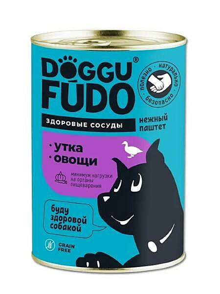 Doggufudo. NO GRAIN. Утка с овощами 400 г