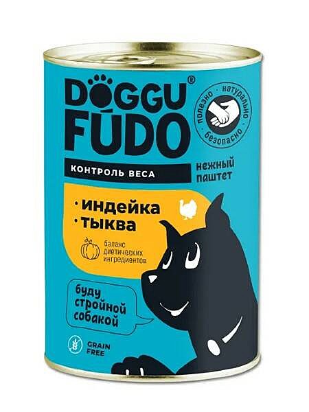 Doggufudo. NO GRAIN. Индейка с тыквой 400 г