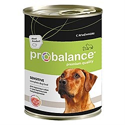 Консервированный корм для собак Probalance (Пробаланс) Sensitive, чувствительное пищеварение