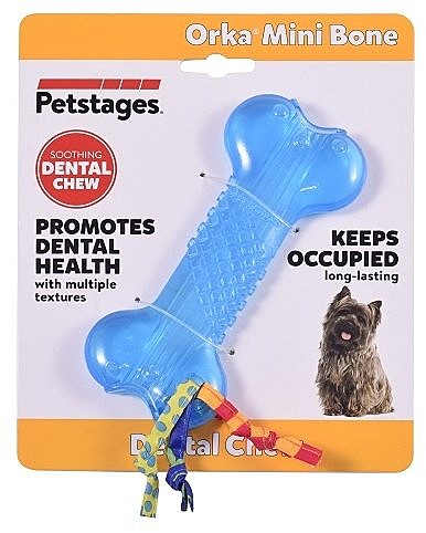 Игрушка Petstages Mini ORKA Bone Кость для собак