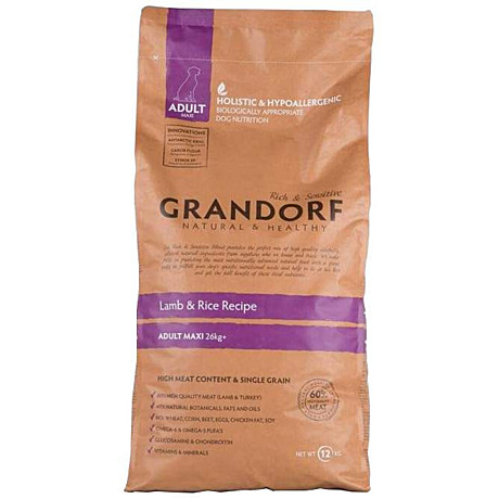 Grandorf (Грандорф) Ягнёнок с рисом Макси 10 кг