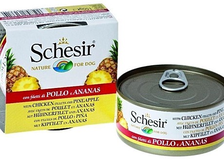 Schesir (Шезир) для кошек с цыпленком и ананасом — 75 гр