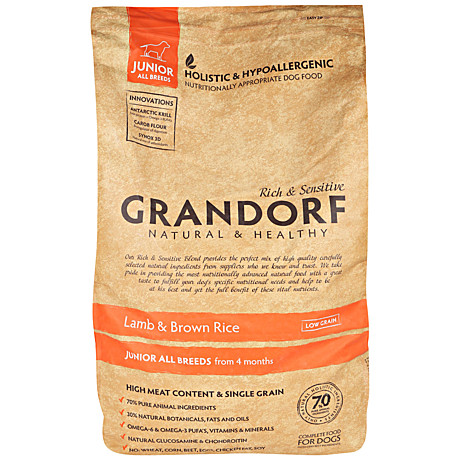 Grandorf (Грандорф) Ягнёнок с рисом Юниоры 10 кг