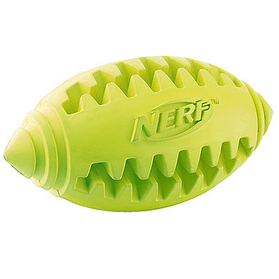 Nerf мяч для регби рифлёный, 8 см