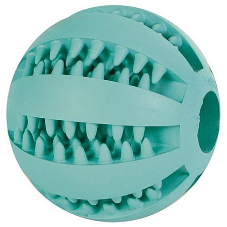 Игрушка Trixie Denta Fun Мяч бейсбольный с мятой для массажа десен собак 5см