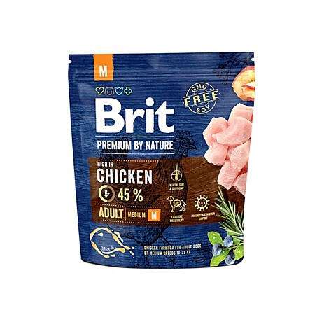 Brit Premium (Брит Премиум) Adult M 15 кг