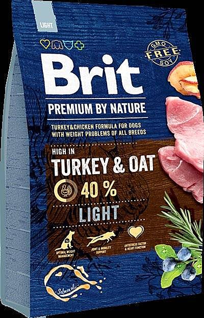 Brit premium (Брит Премиум) для собак, склонных к полноте, Light 15кг
