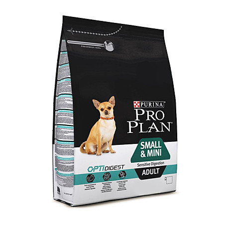 Pro Plan (Проплан) для взрослых собак мелких и карликовых пород с чувствительным пищеварением