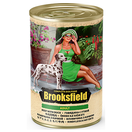 brooksfield (Бруксфилд) говядина с уткой и рисом