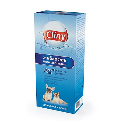 Cliny Жидкость для полости рта для кошек и собак, 300 мл