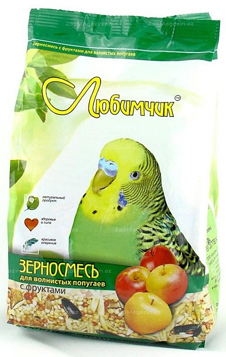 “Любимчик с фруктами” для волнистых попугаев
