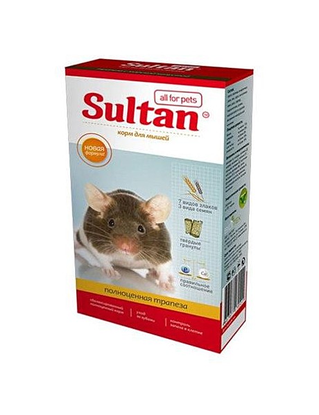 Sultan (Султан) Полноценная трапеза для мышей 500г