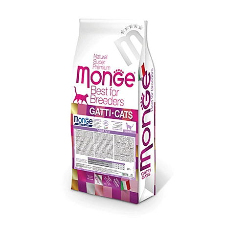 Monge (Монж) BWild Cat GRAIN FREE беззерновой полноценный сбалансированный корм из мяса буйвола100г