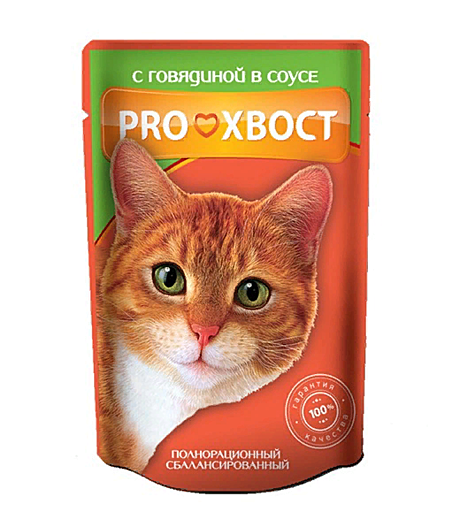 КОНСЕРВЫ ДЛЯ КОШЕК ПРОХВОСТ 