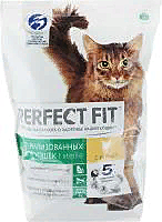 Perfect Fit Корм Perfect Fit сухой корм стерилизованных кошек, с курицей 100г