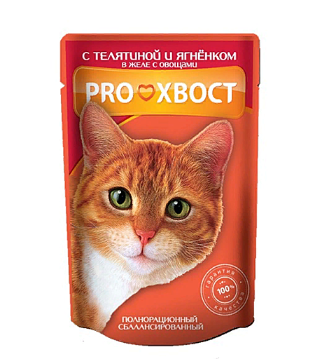 КОНСЕРВЫ ДЛЯ КОШЕК ПРОХВОСТ 