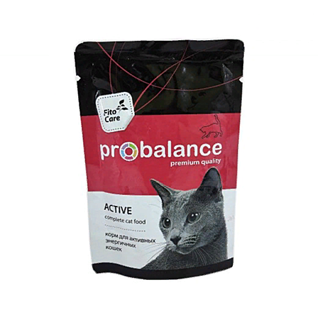 ProBalance Active для взрослых активных кошек всех пород