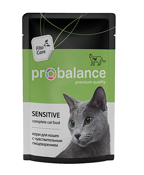 ProBalance Immuno для взрослых кошек всех пород c чувствительным пищеварением