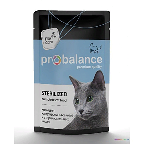 ProBalance Immuno для кастрированных котов и стерилизованных кошек