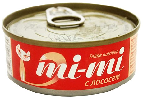 Мi-Mi (Мими) для Кошек Кусочки Тунца с Лососем в Желе
