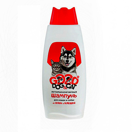 GOOD CAT&DOG Антипаразитарный шампунь Универсальный для кошек и собак 250 мл