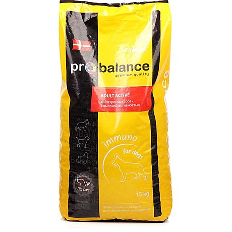 ProBalance Dog Adult Active сухой корм для взрослых собак с высокой активностью 15 кг