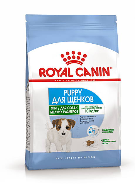 Royal Canin Mini Puppy Корм сухой для щенков мелких размеров до 8 месяцев, 0,8 кг