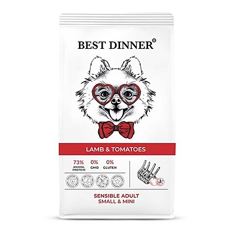 Best Dinner Adult Sensible Mini Lamb & Tomatoes 10кг
