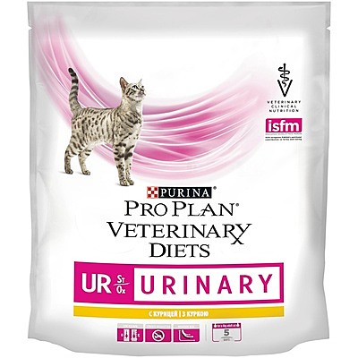 Purina (вет. корма) для взрослых кошек при болезни нижних отделов мочевыводящих путей, с курицей 350гр