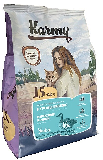 Karmy (Карми) Hyppoallergenic для кошек 100гр