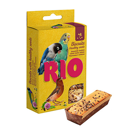 Лакомство RIO, Бисквиты для птиц с полезными семенами, 35 г