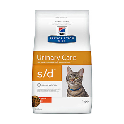 Hill's Prescription Diet s/d Urinary Care сухой диетический, для кошек при профилактике мочекаменной болезни (МКБ), с курицей 1,5кг