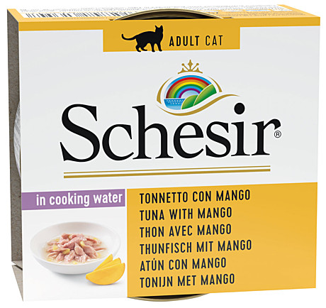 Schesir (Шезир) для кошек с тунцом и манго — 75 гр
