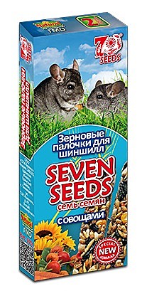 Палочки Special для шиншилл Seven Seeds с овощами 2шт