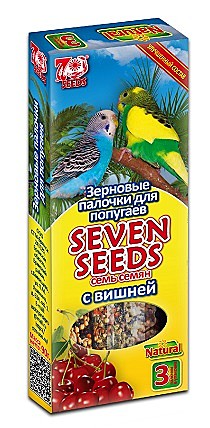 Палочки для попугаев Seven Seeds с вишней 3шт