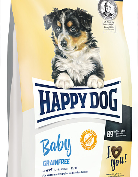 Happy Dog (Хэппи Дог) Supreme Young Baby ягненок и рис для щенков с 4 х недельс чувствительным пищеварением 1 кг