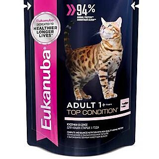 Eukanuba Adult Top Condition для взрослых кошек лосось