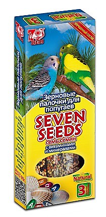 Палочки для попугаев Seven Seeds с витаминами и минералами 3шт