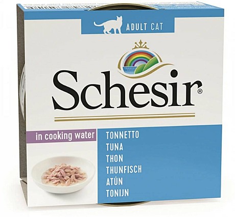 Schesir (Шезир) для кошек с тунцом в собственном соку — 85 гр