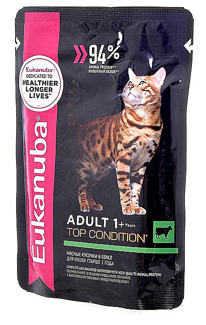 Eukanuba Adult Top Condition для взрослых кошек говядина