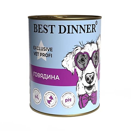 Best Dinner Exclusive Vet Profi Urinary Говядина 340гр